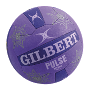 Gilbert Pulse netball - purple - size 4