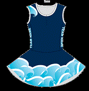 Sport Netball standard bodysuit - Breakers 1