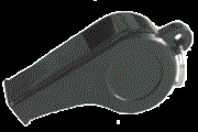 plastic whistle with ring