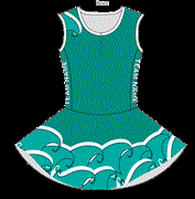 Sport Netball standard bodysuit - Breakers 4